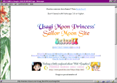 Usagi Moon Princess' Sailor Moon Site